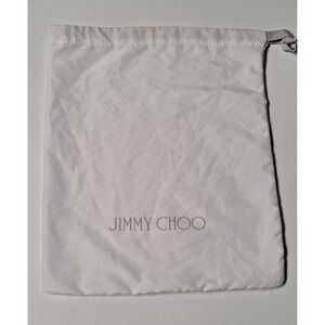 Jimmy Choo Dust Bag Travel‎ Shoes Purse Storage    16"H x 11.5 "W   White